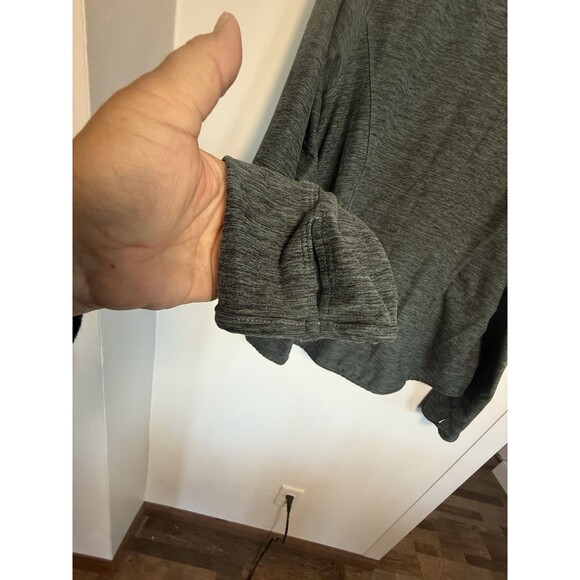 Yogalicious Athletic Jacket Women's XXL Green Full Zip Long Sleeve Mock Neck - Picture 8 of 10